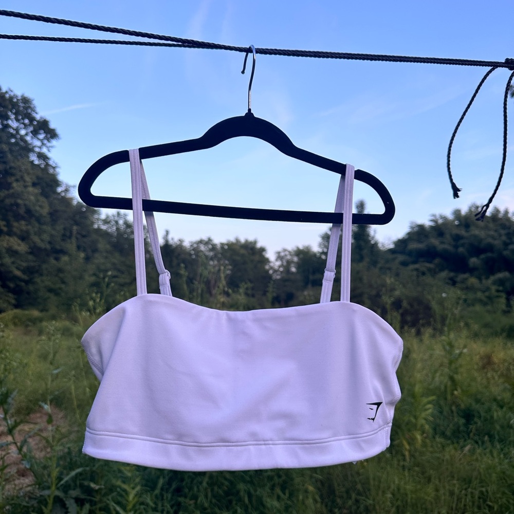 Gymshark White Sports Bra
